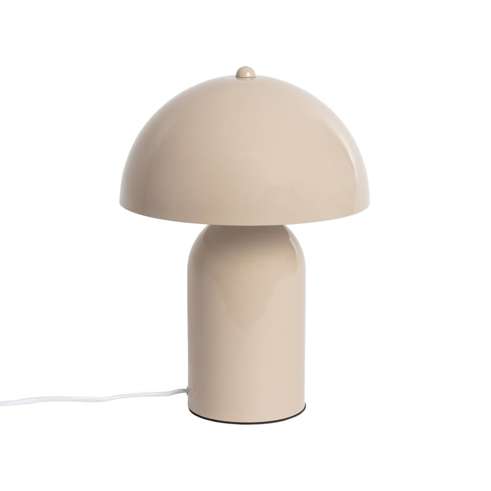 Lampe de table intérieur métal beige D 25cm