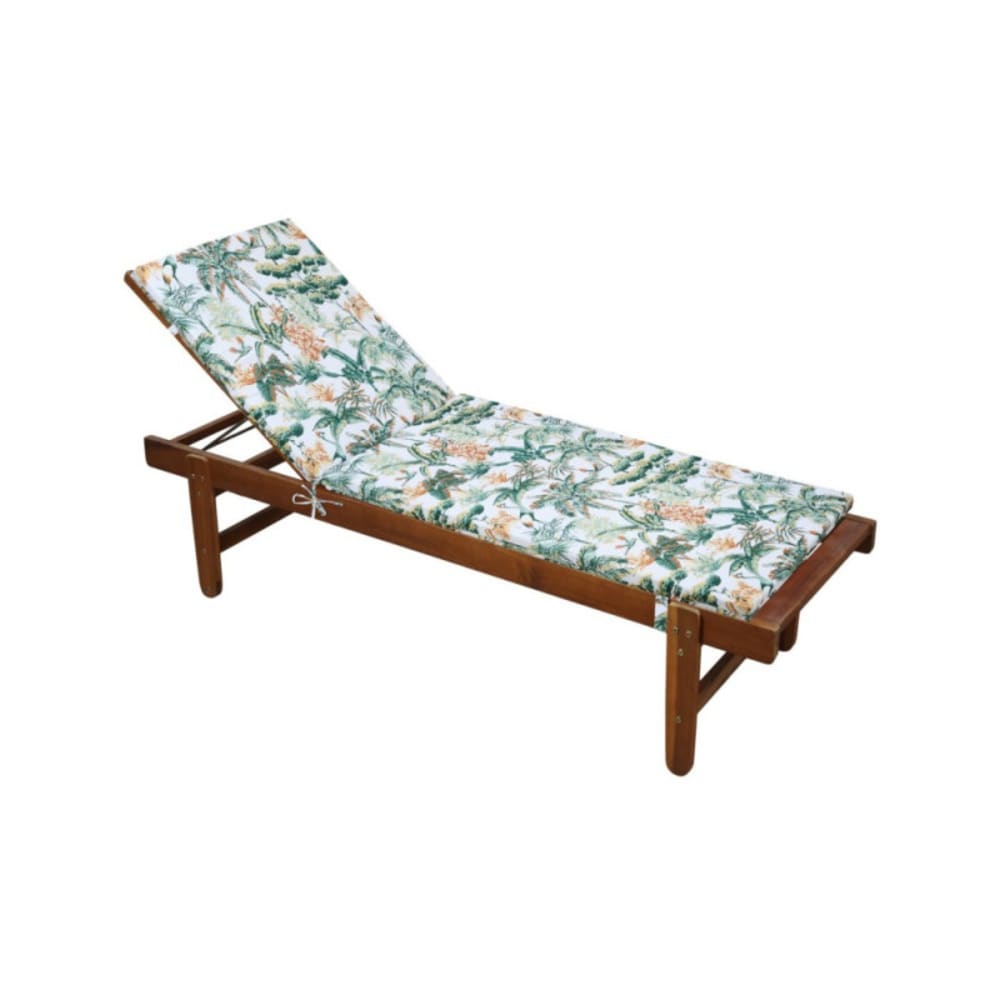 Matelas bain de soleil multicolore 60 x 190 cm