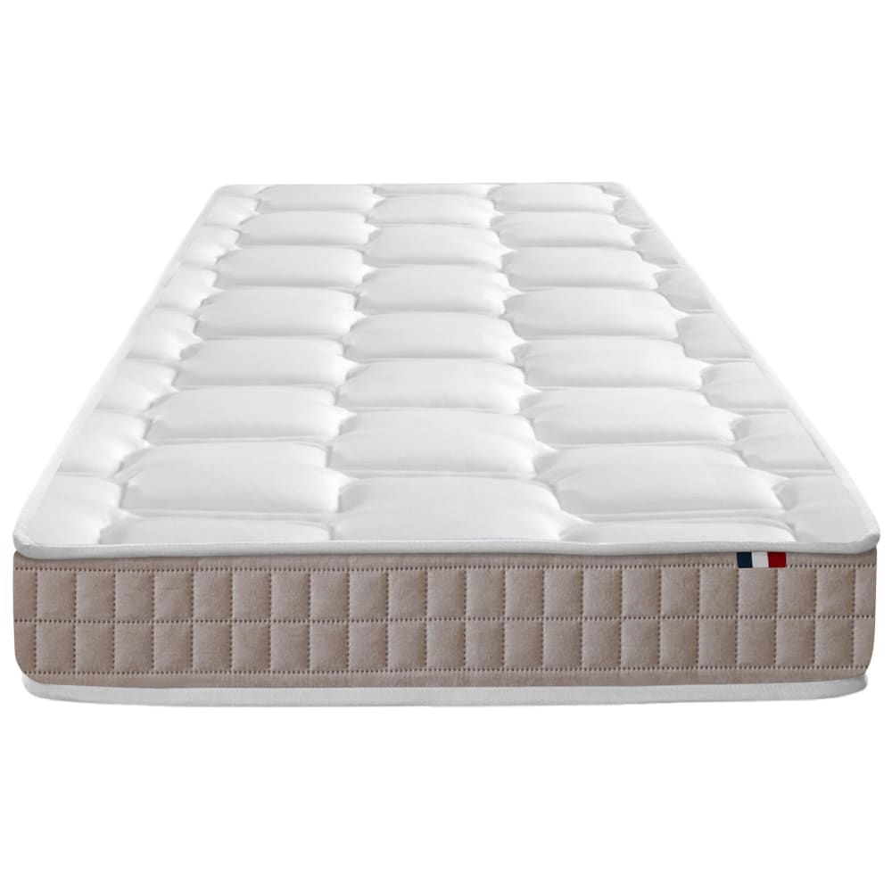 Matelas 100% latex 5 zones double face hiver/été 90x200