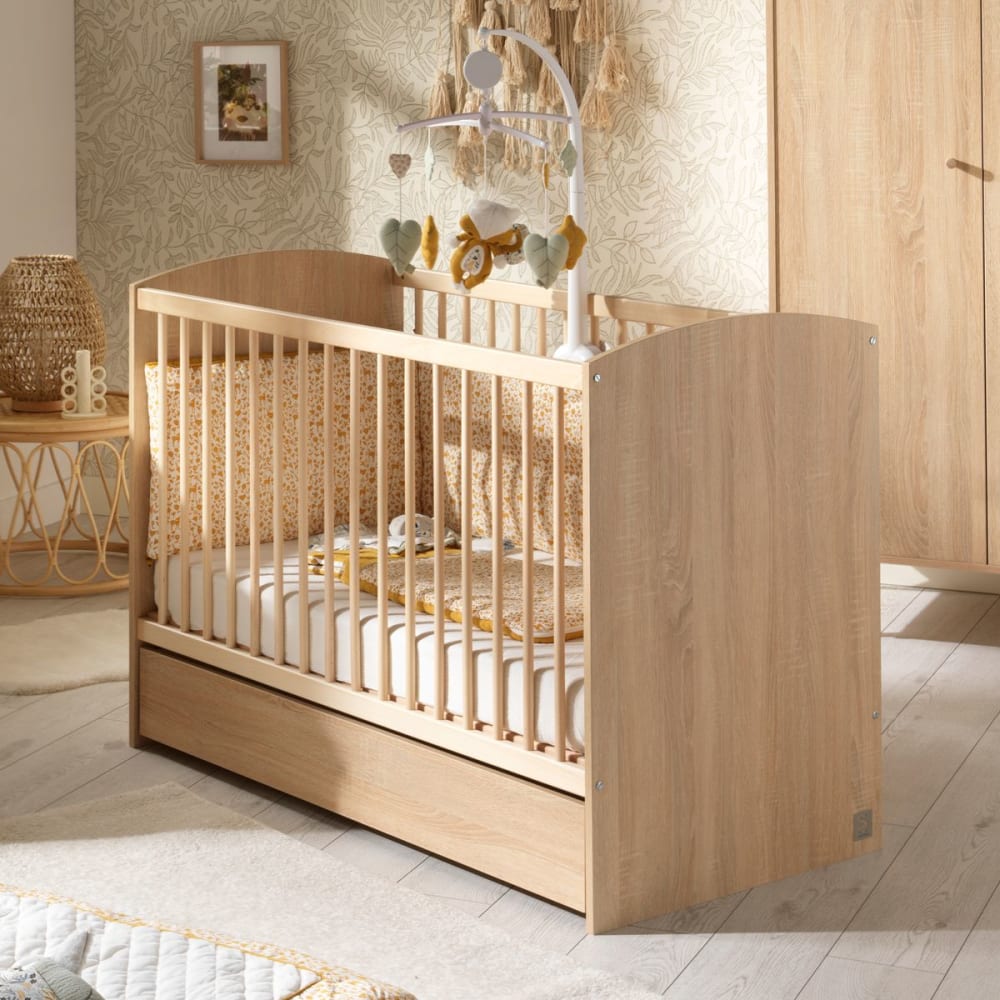 Komplettes Access-Babyzimmer, Bett 120 x 60 und - Maisons Du