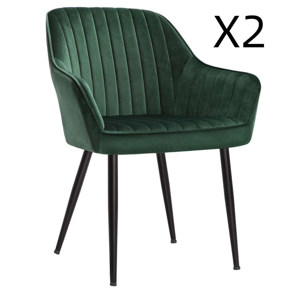Chaises de salle à manger - accoudoirs