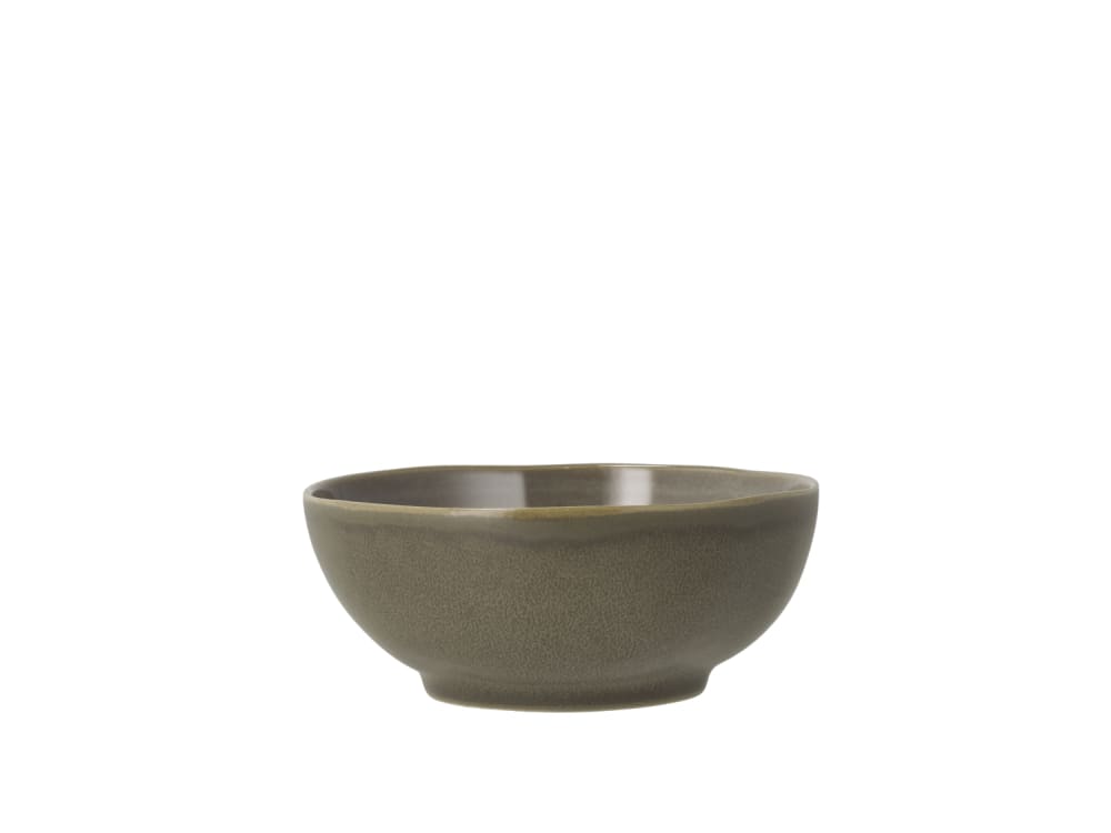 Bol en grès 60cl marron chaud
