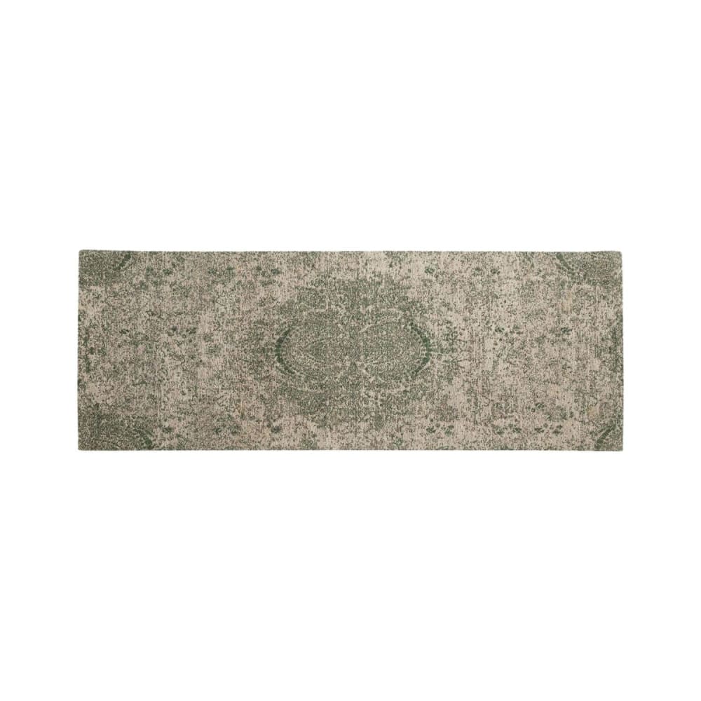 Nordal Jacquard-Webteppich ARIA 75*200cm, Grün Grün Naturfasern