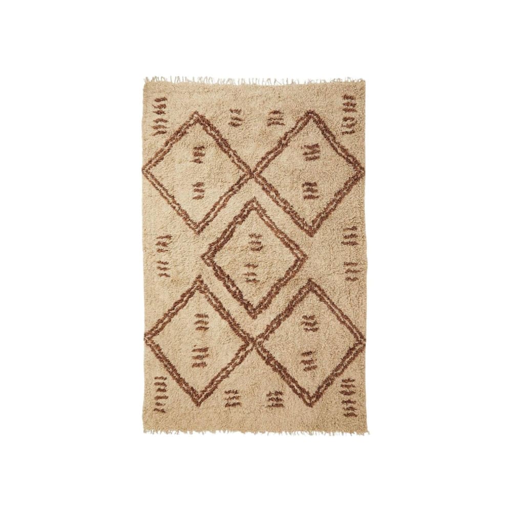 Nordal Teppich LEAH 290*200cm handgefertigt – natur Beige Naturfasern