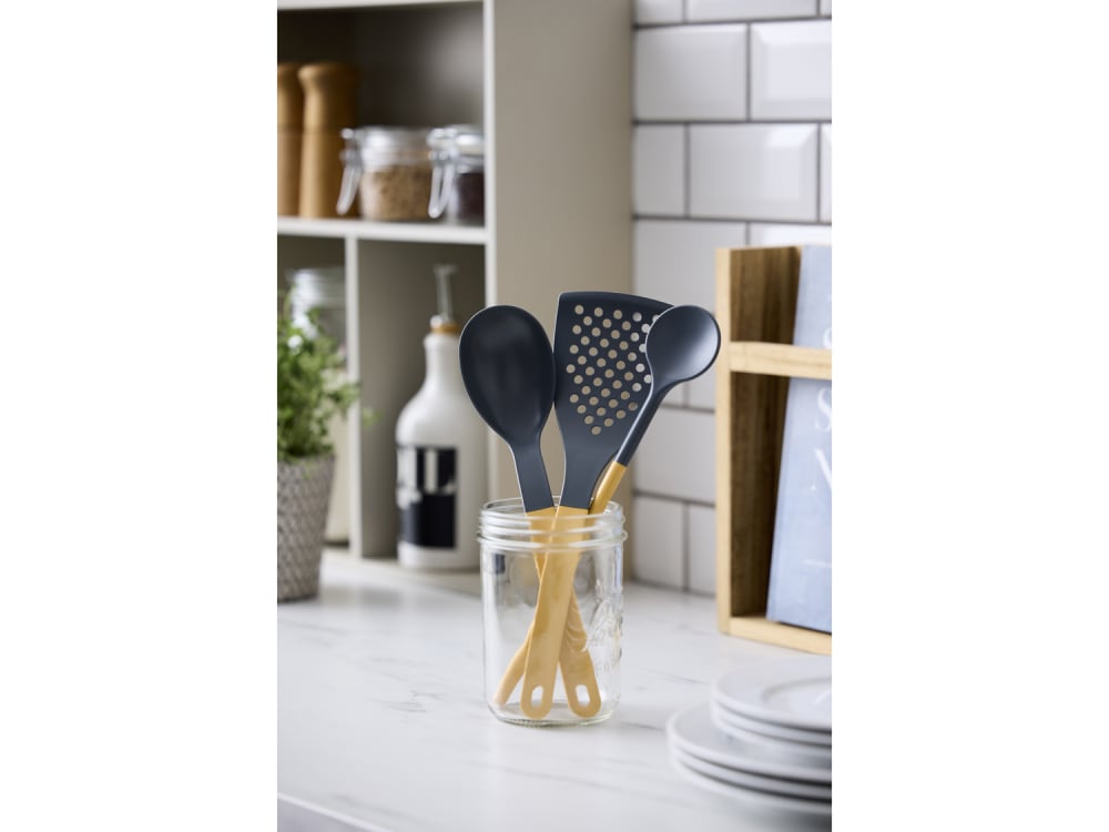 Lot de 3 ustensiles de cuisine en nylon curry - Maisons du Monde