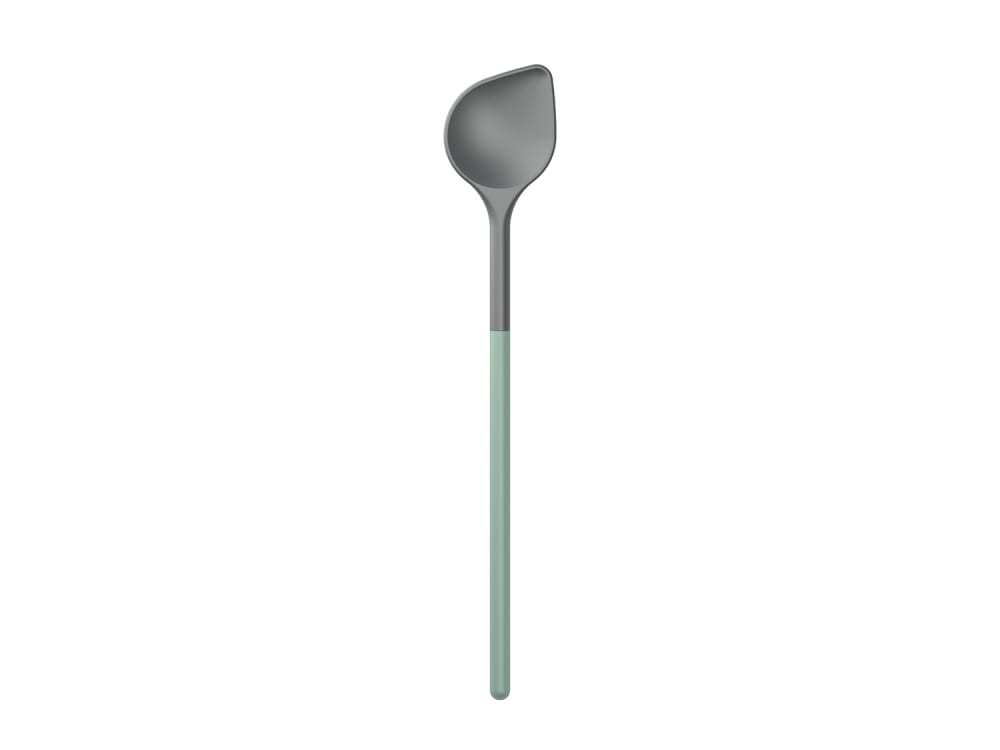 Cuillère à mélanger avec pointe en nylon vert nordique