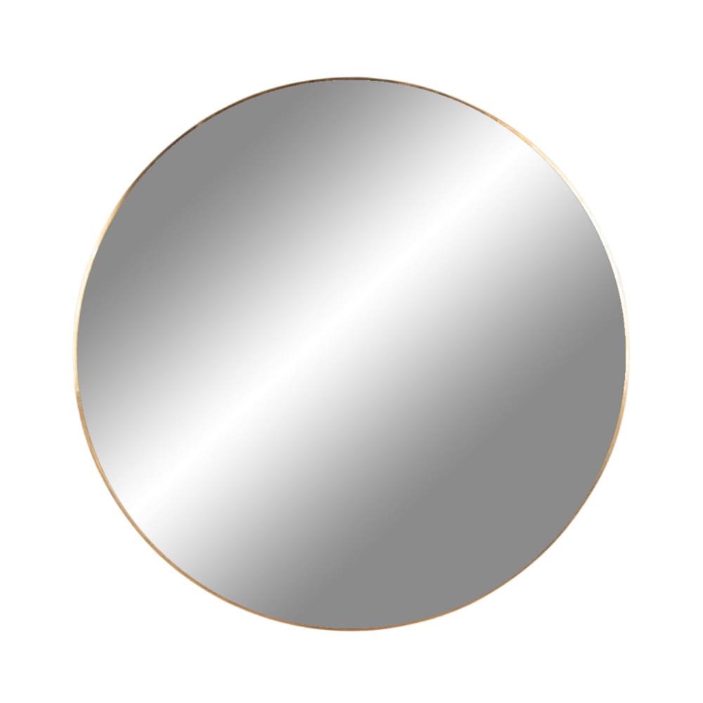Miroir rond en métal ø100cm - Laiton