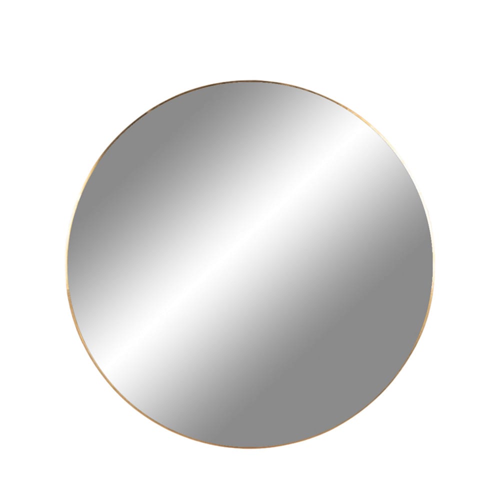 Miroir rond en métal ø60cm - Laiton