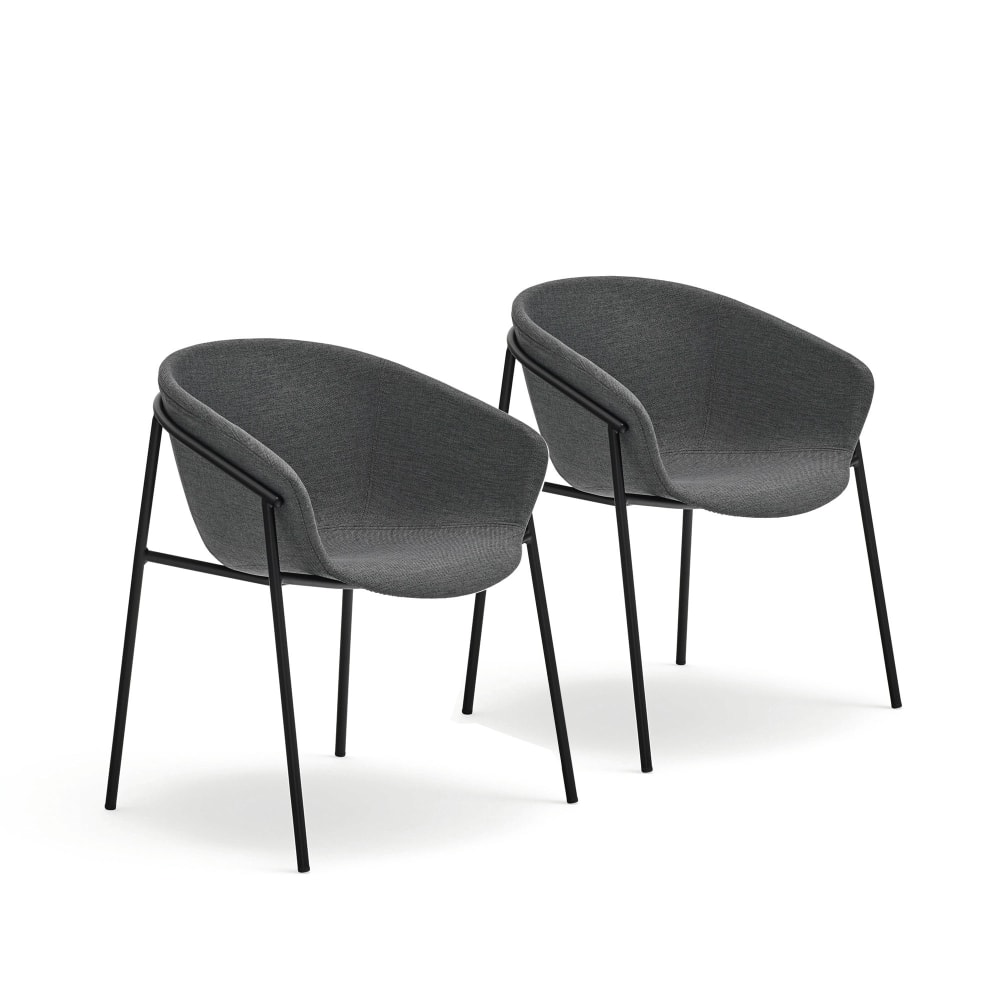 lot de 2 chaises rembourrées