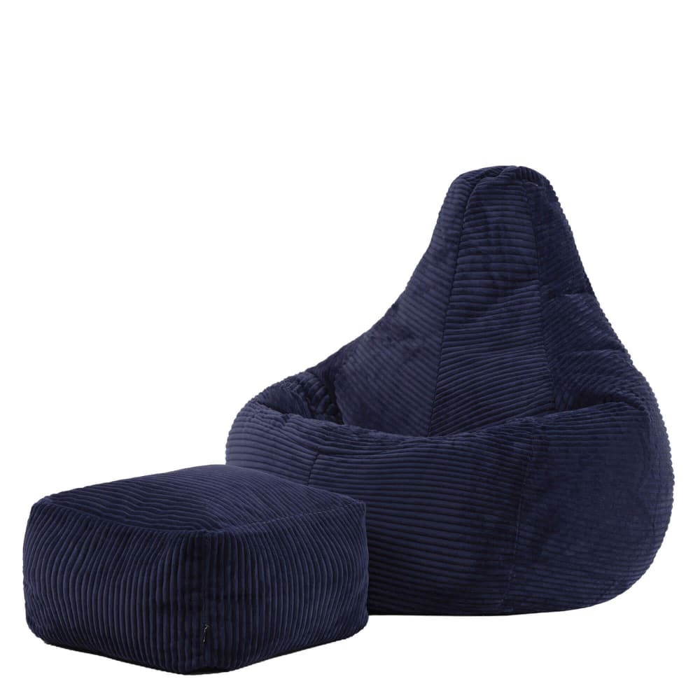 Pouf poire à dossier