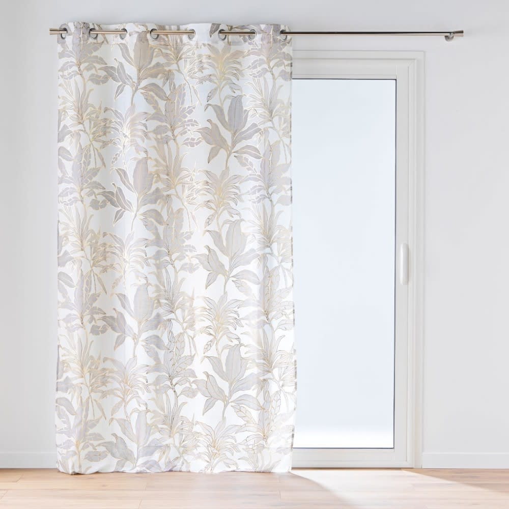 Voilage polyester doré 135 X 240