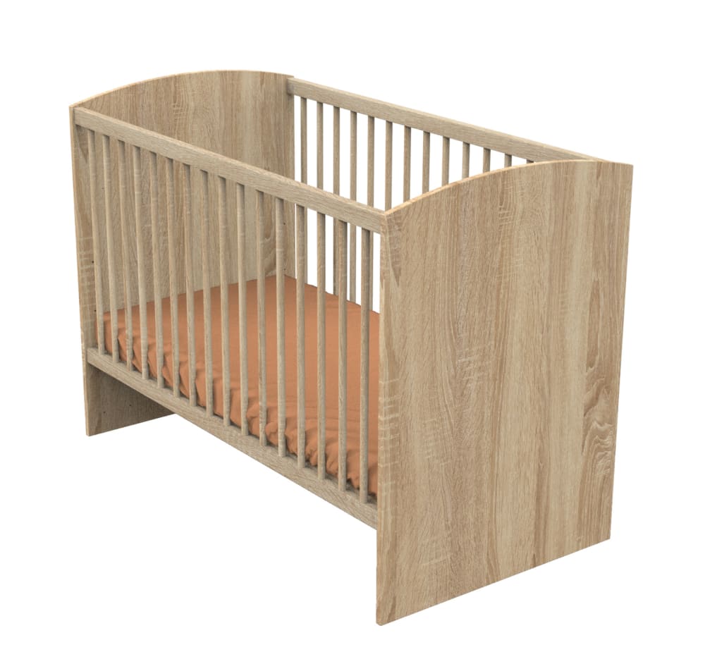 Chambre bébé complète: lit 120x60, commode