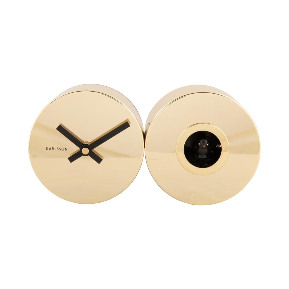 horloge murale acier
