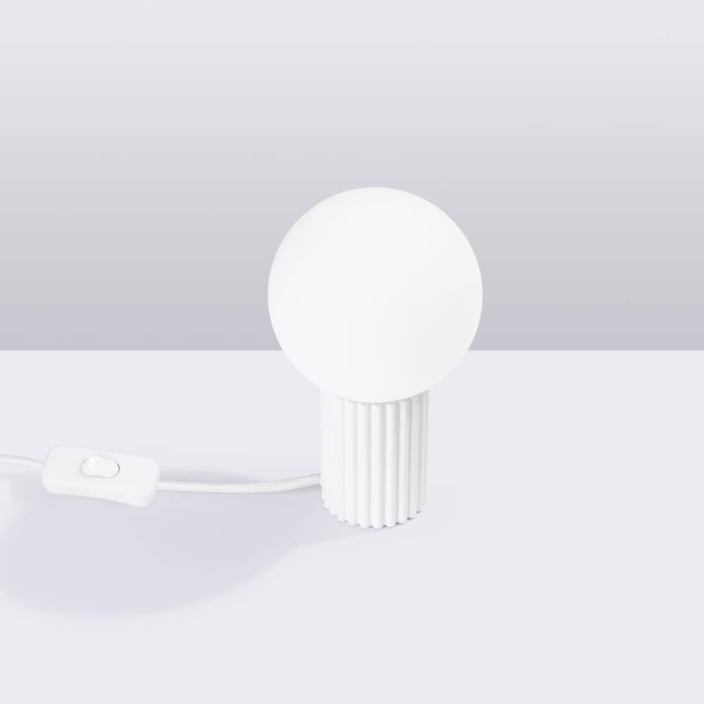 Lampe à poser Aluminium Blanc G9 1 Halo — vue 3