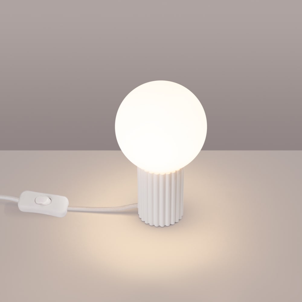 Lampe à poser Aluminium Blanc G9 1 Halo — vue 4