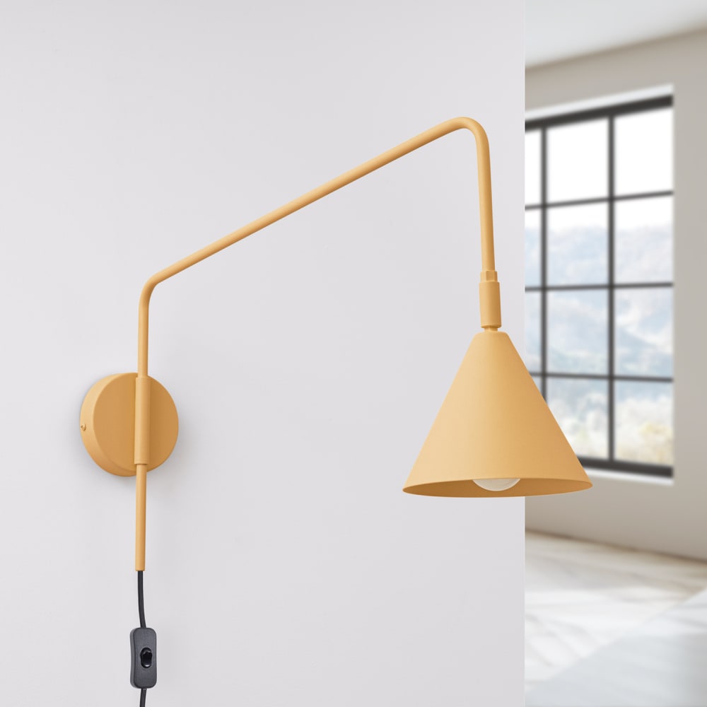 Wandleuchte aus Stahl in gold/schwarz - Maisons Du Monde