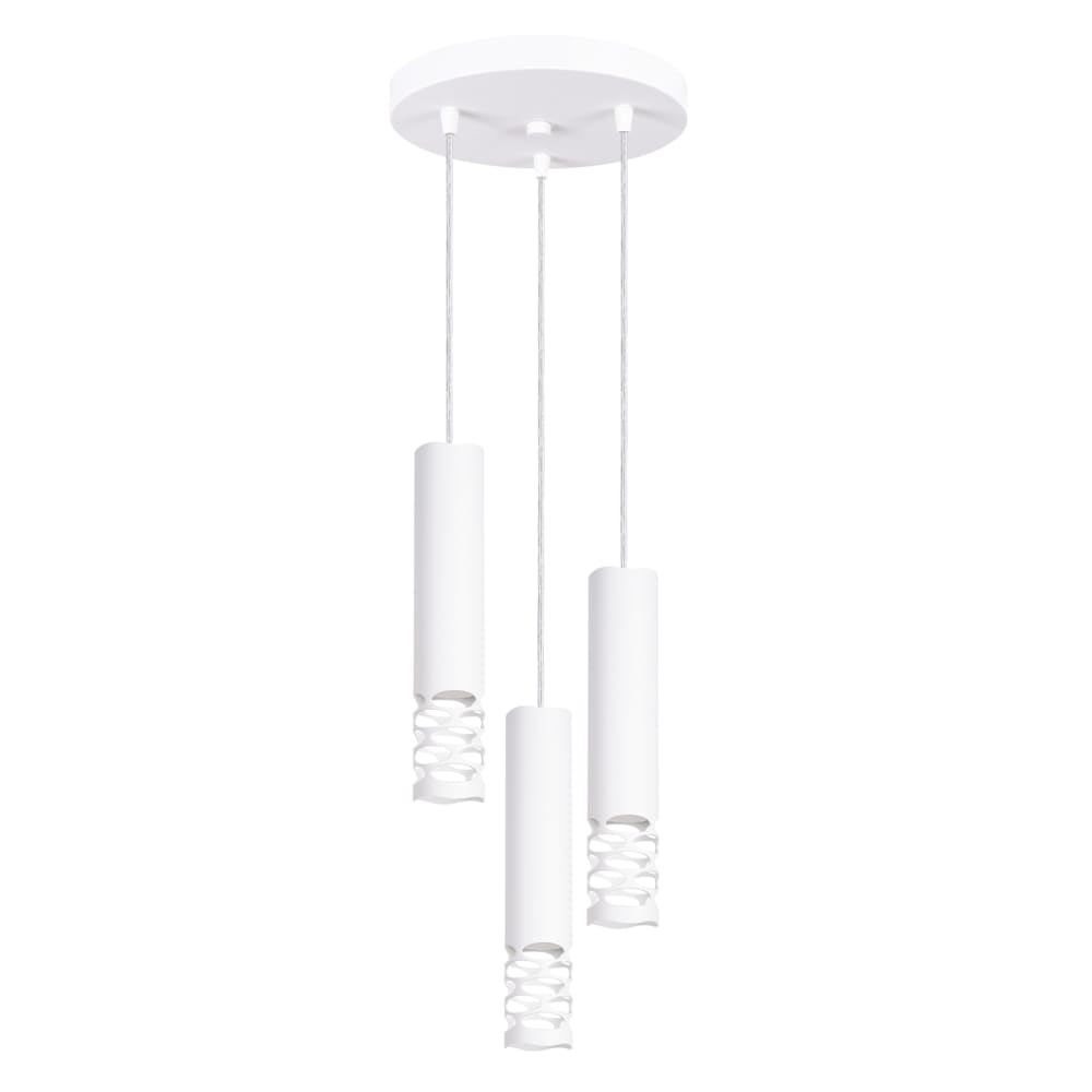 Sollux Lighting Pendelleuchte aus Stahl in Weiß style modern Weiß Edelstahl