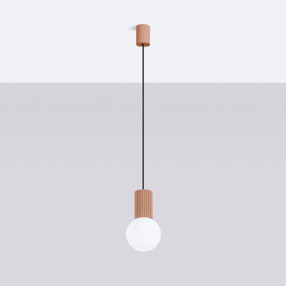 Suspension Aluminium Moka G9 1 Halo — vue 3