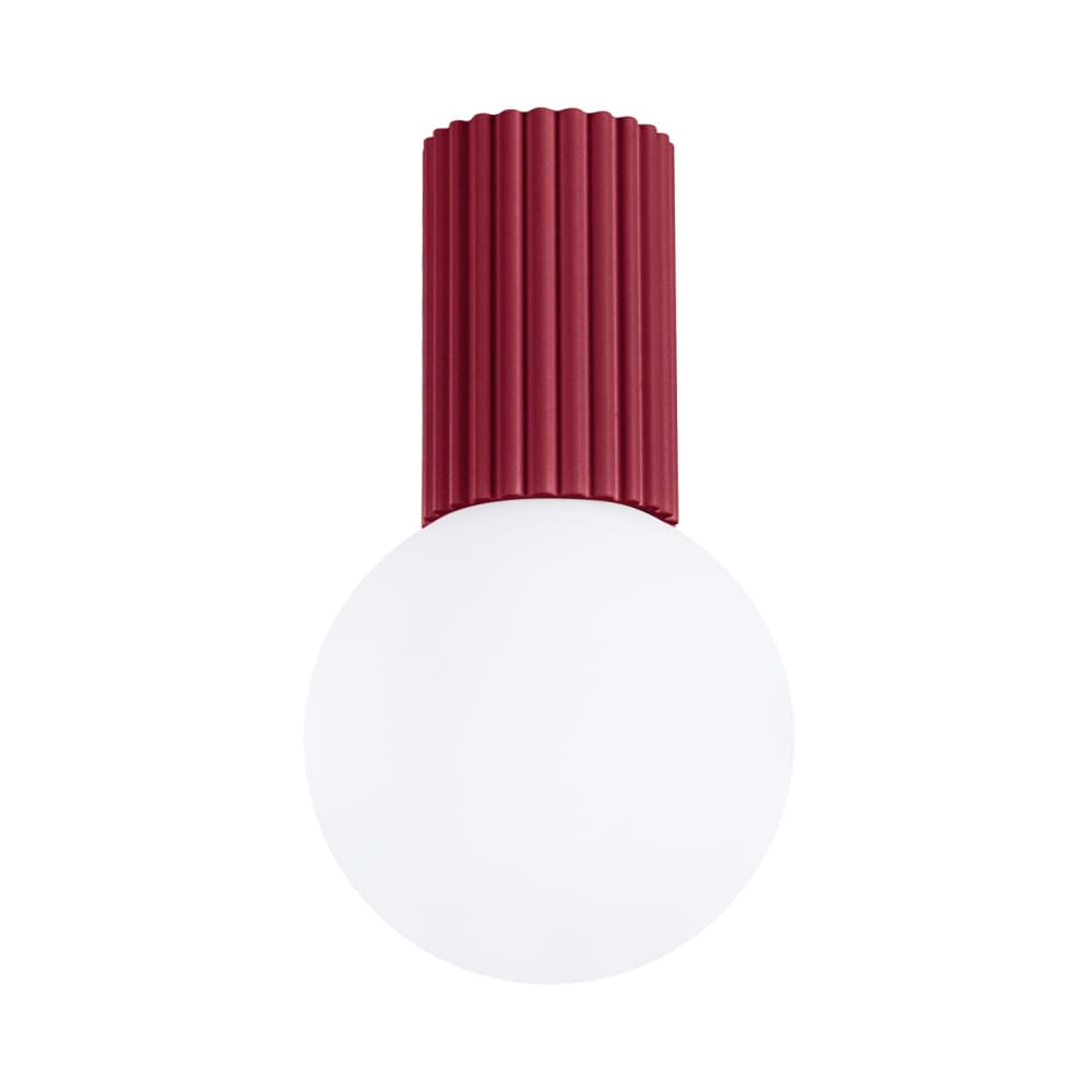 Plafonnier Aluminium Bourgogne G9 1 Halo