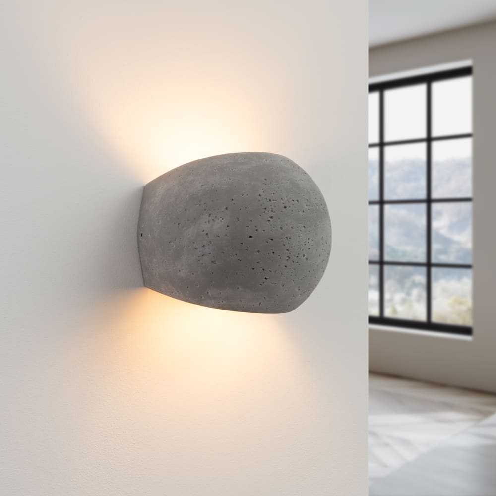 Applique béton gris h 14 cm — vue 4
