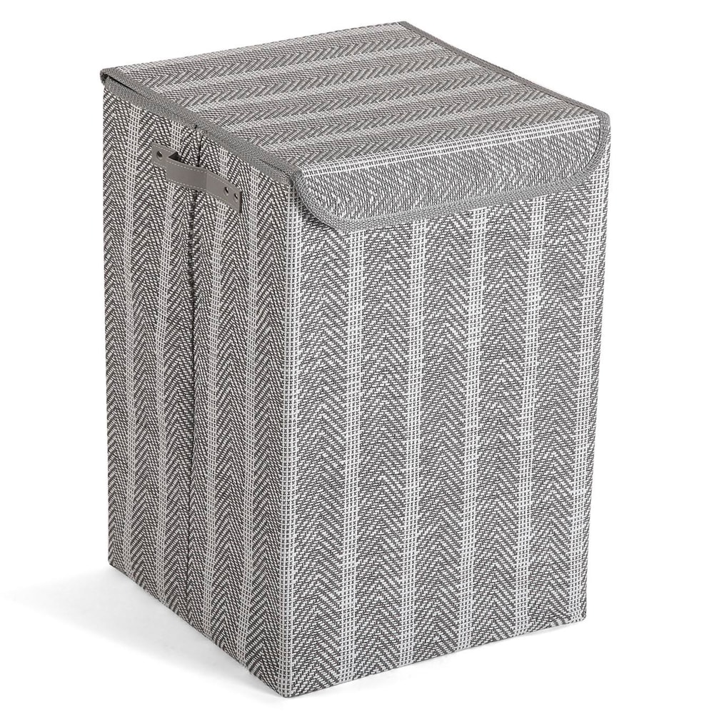 Panier à linge gris 35x35x53cm — Beyit