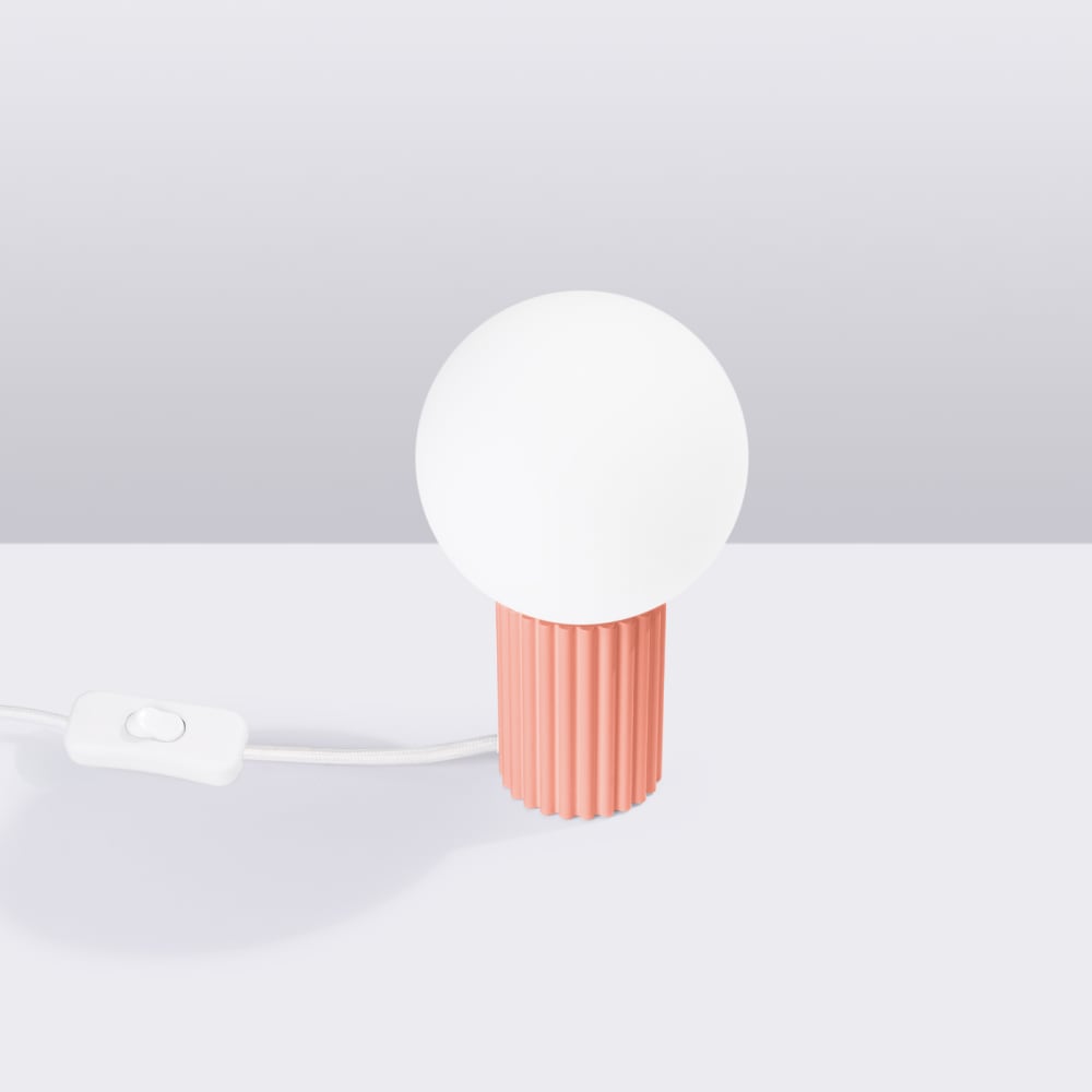 Lampe à poser Aluminium Pêche G9 1 Halo — vue 3