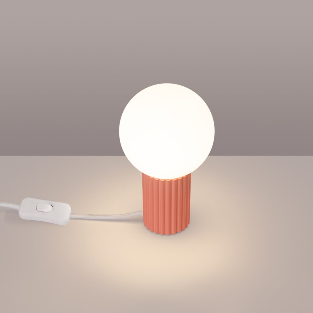 Lampe à poser Aluminium Pêche G9 1 Halo — vue 4