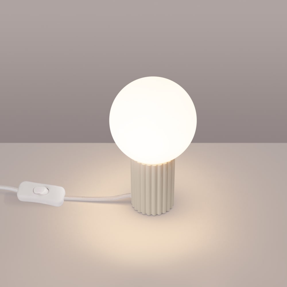Lampe à poser Aluminium Beige G9 1 Halo — vue 4
