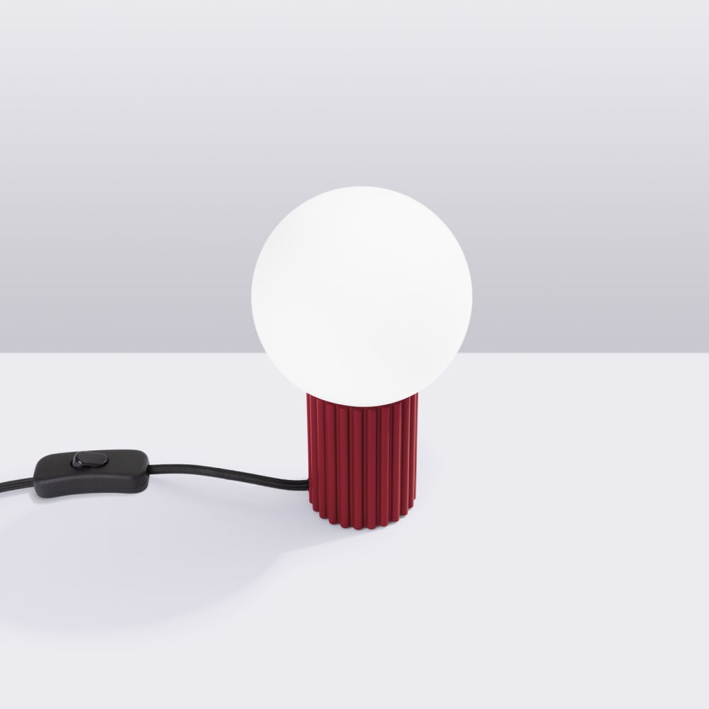 Lampe à poser Aluminium Bourgogne G9 1 Halo — vue 3