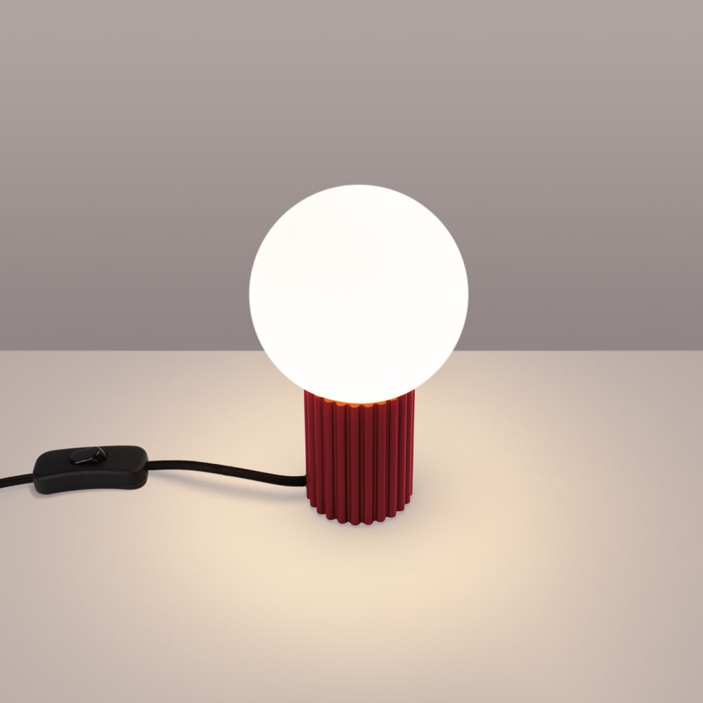 Lampe à poser Aluminium Bourgogne G9 1 Halo — vue 4