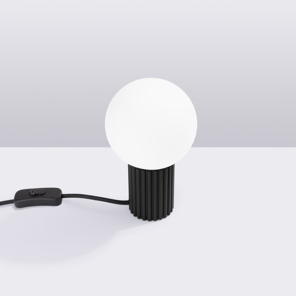 Lampe à poser Aluminium Noir G9 1 Halo — vue 3