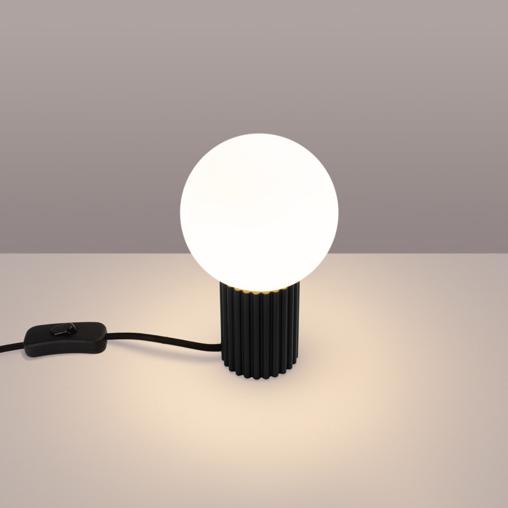 Lampe à poser Aluminium Noir G9 1 Halo — vue 4