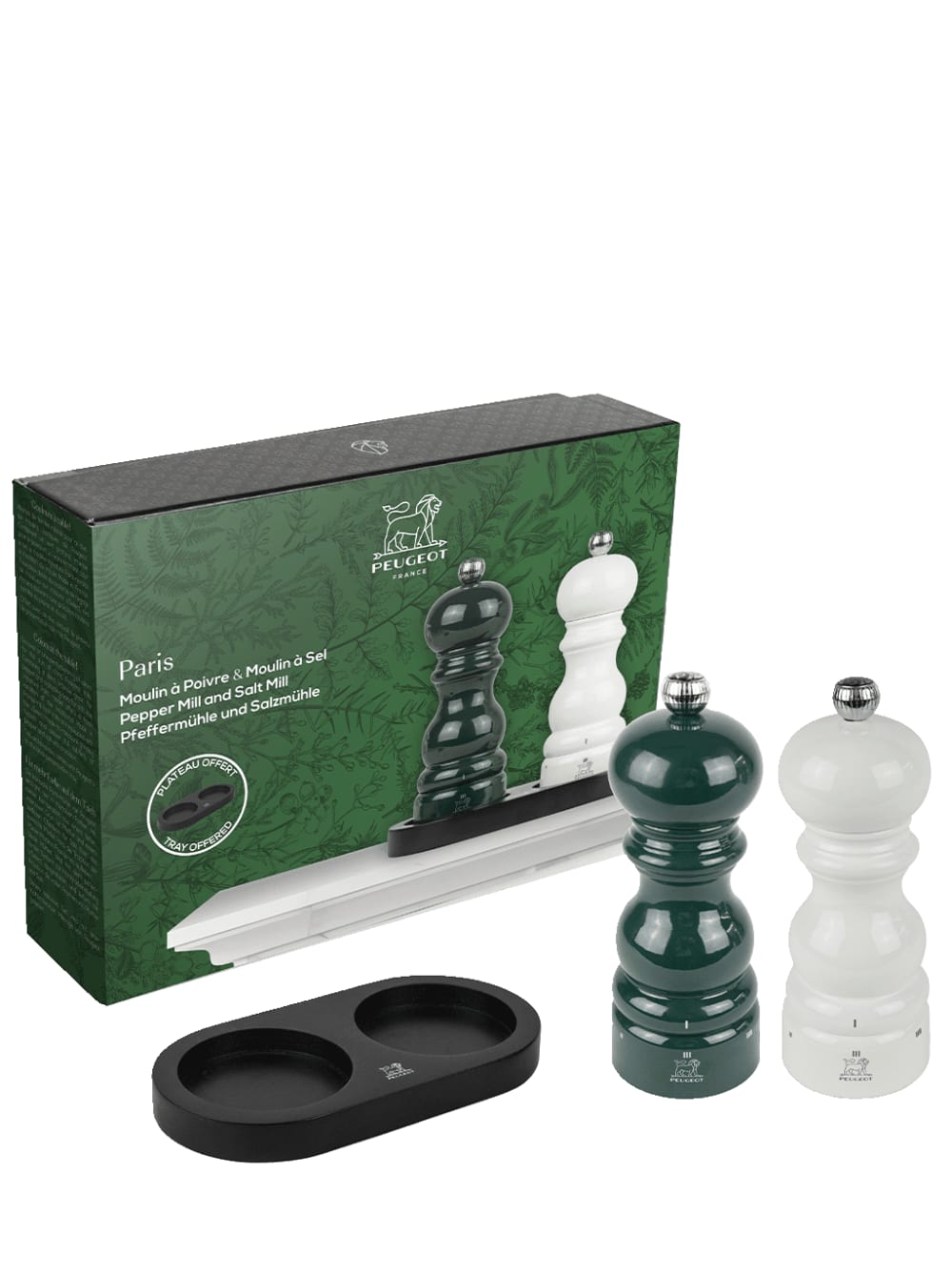 Duo Paris Coffret cadeau - Duo de moulins à poivre et à sel u'Select