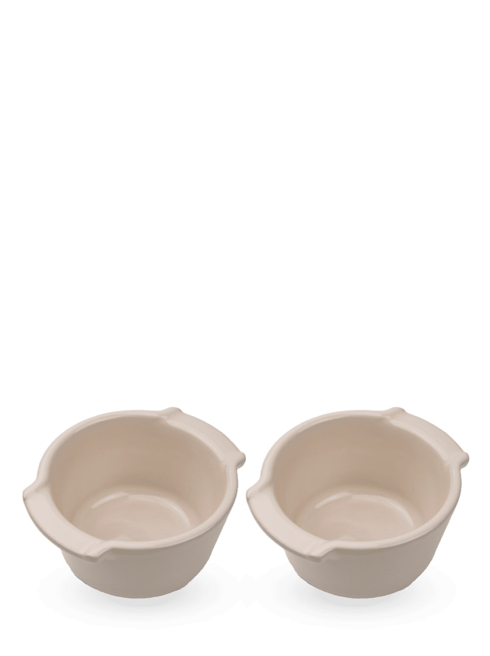 Appolia duo de ramequins en céramique 20cl, ecru Appolia duo de ramequins en céramique 20cl, ecru