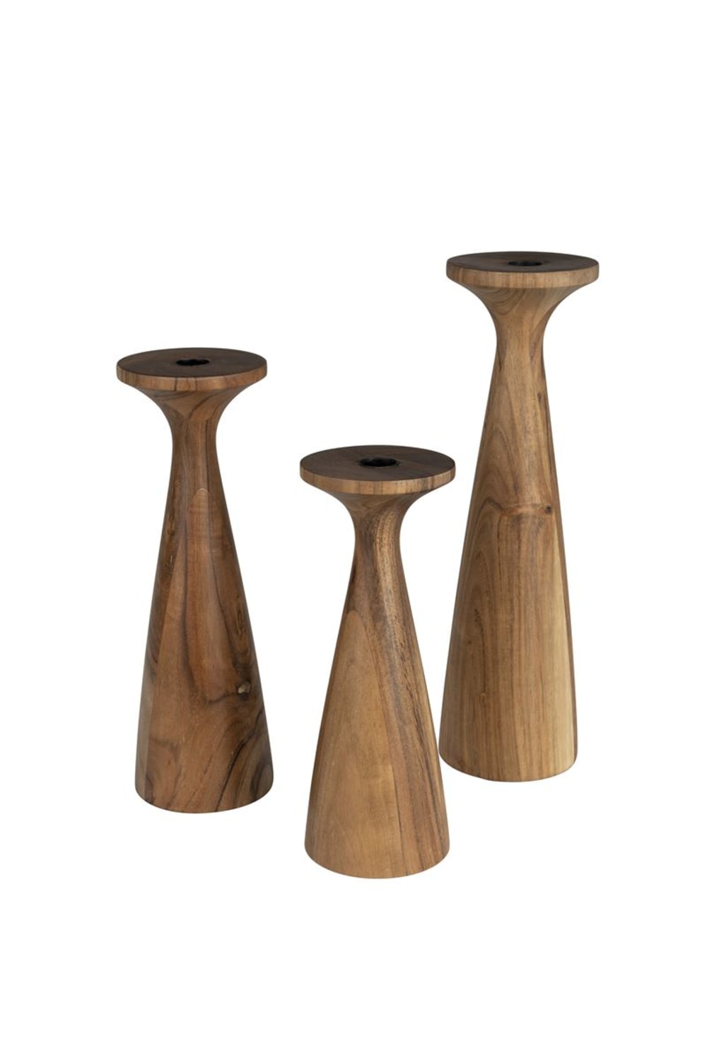 Bougeoir en bois — vue 4
