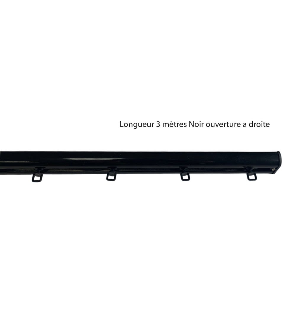 Tringle rail pour rideau - vague