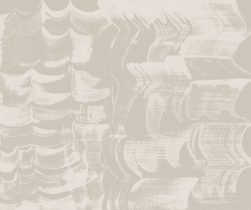 Papier peint graphique, beige 150 x 250cm — vue 3