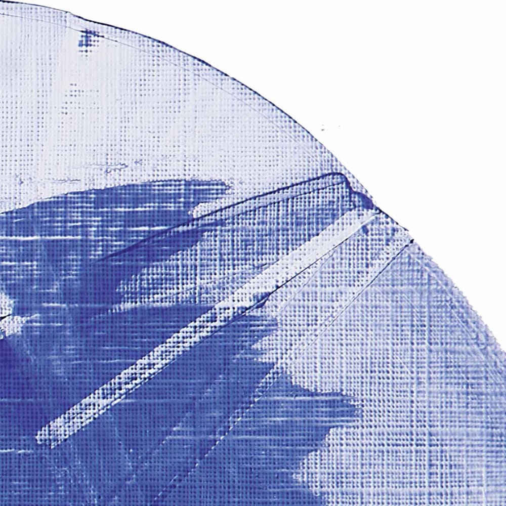 Papier peint graphique, bleu 375 x 250cm — vue 4