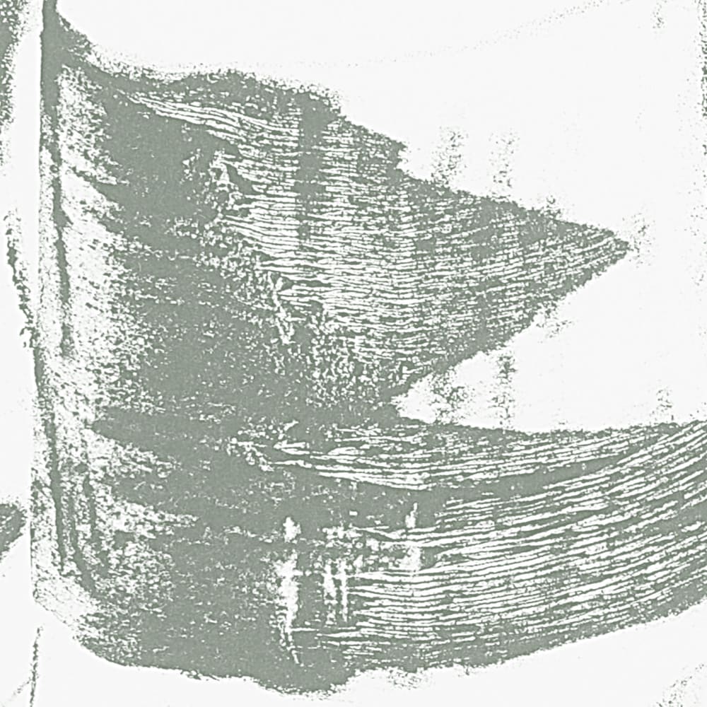 Papier peint graphique, vert de gris 225 x 250cm — vue 4