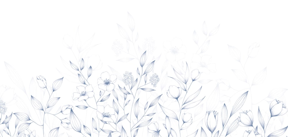Papier peint printemps, bleu 450 x 250cm — vue 3