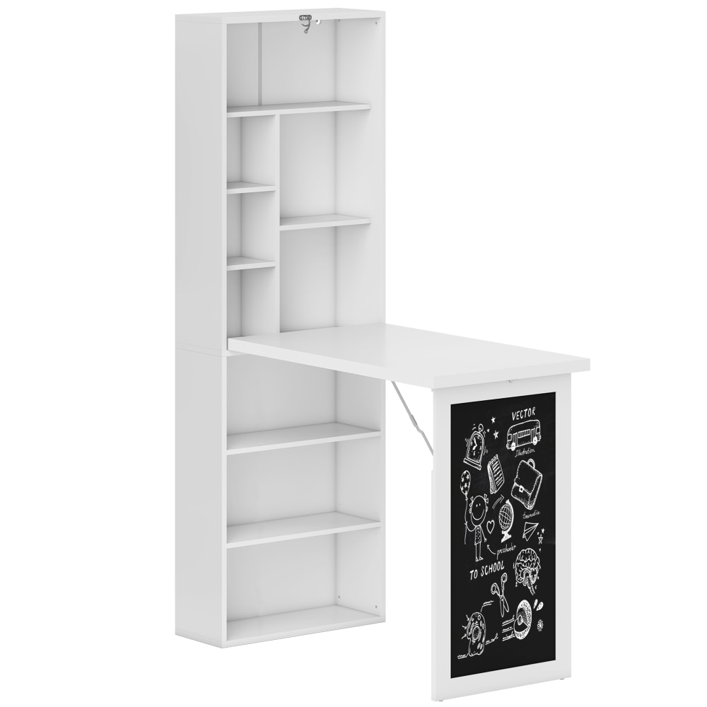 bureau informatique pliable