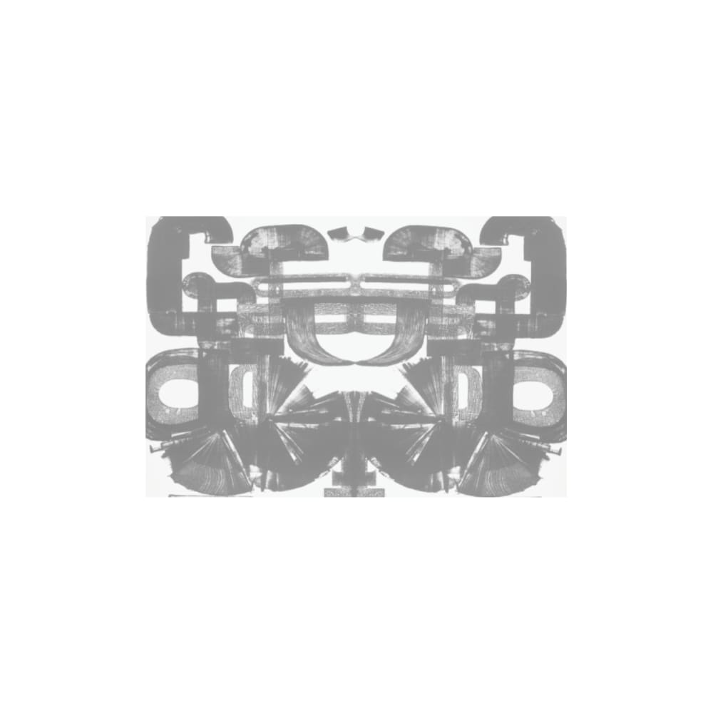 Papier peint graphique, gris 300 x 250cm — vue 3