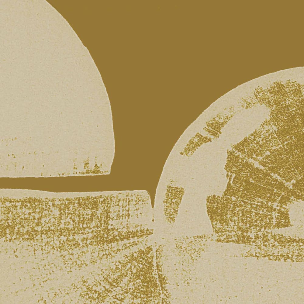 Papier peint graphique, jaune 300 x 250cm — vue 4