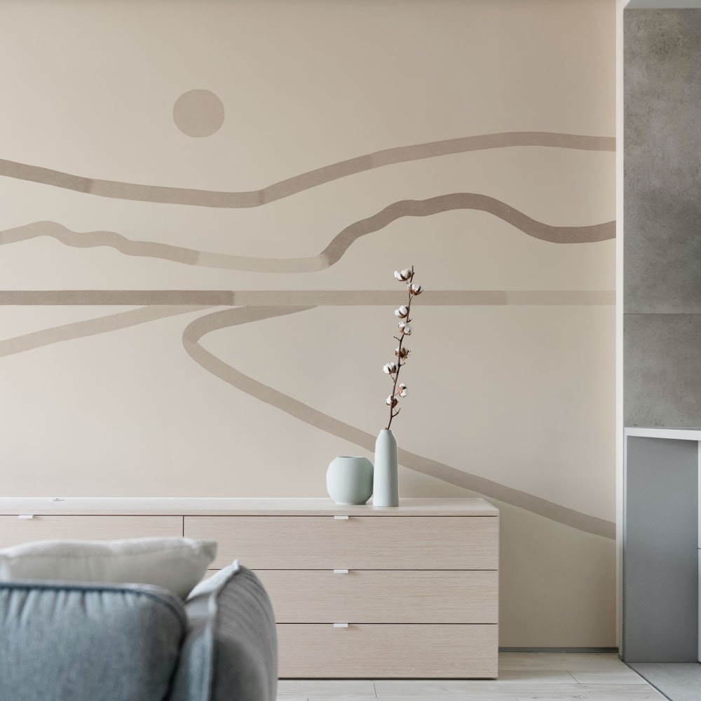 Papier peint  horizon,