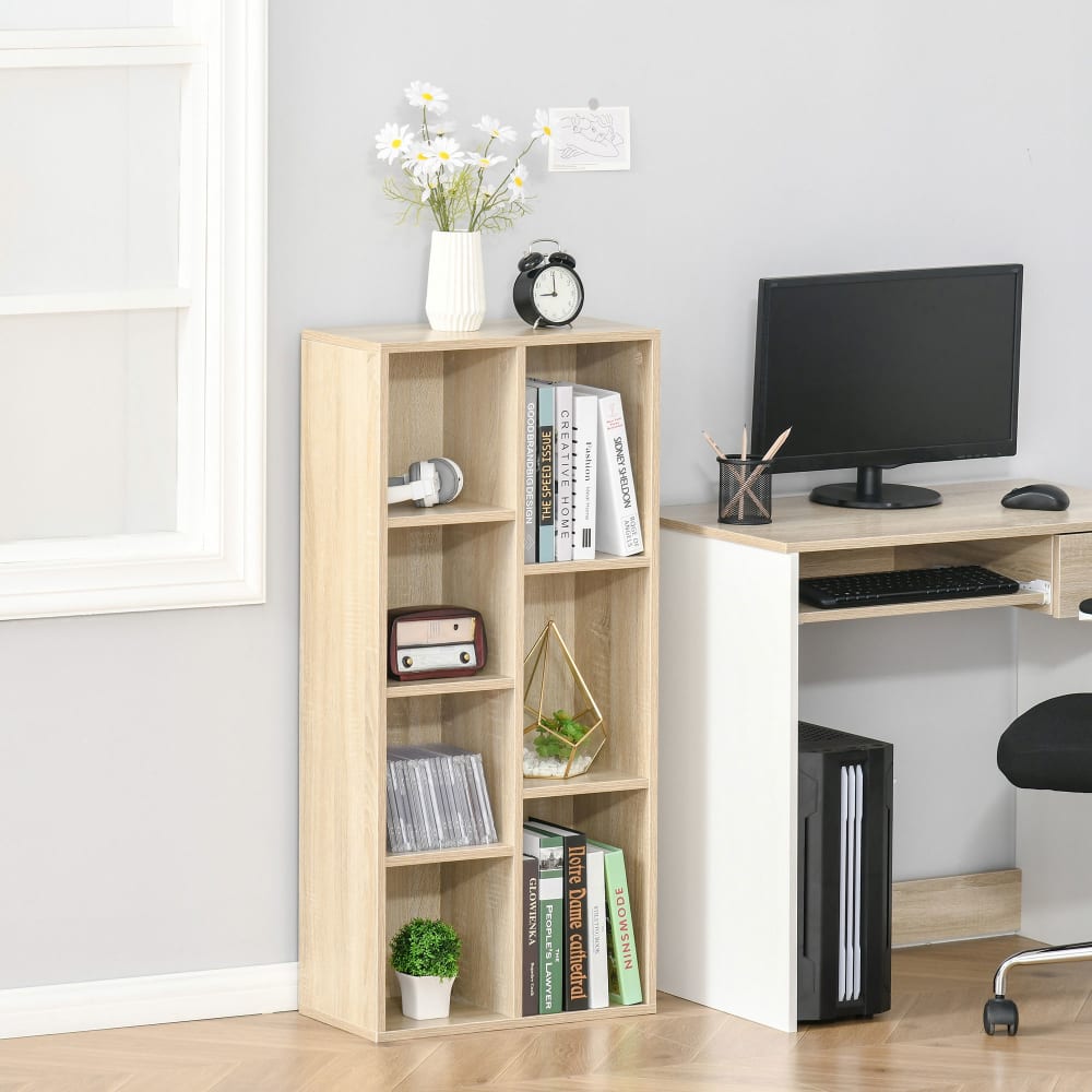 Naturholz-Cube-Etagere, 7 Fächer - Maisons Du Monde