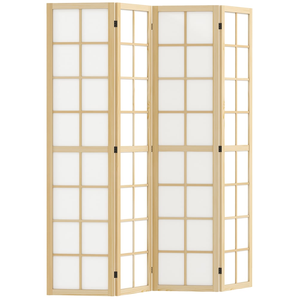 Paravent intérieur pliable - bois