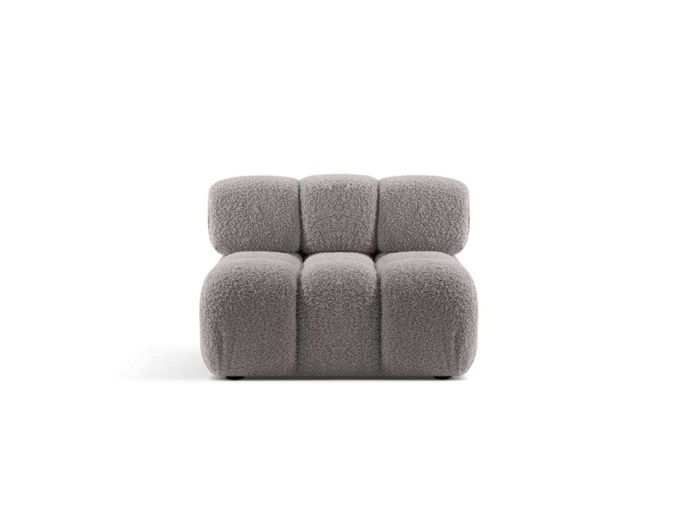 Module en bouclé gris