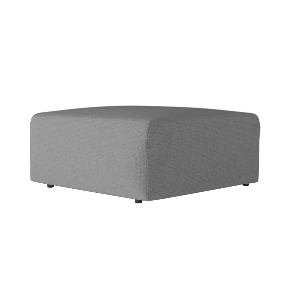 Pouf en tissu gris — Beyit