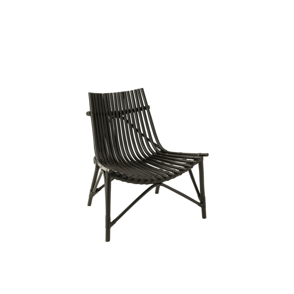 fauteuil lounge en bambou - rotin