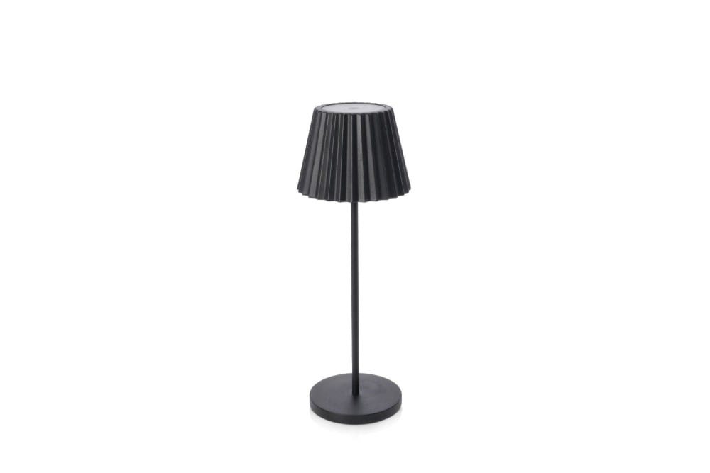 Lampe de table LED sans fil rechargeable H36 noir